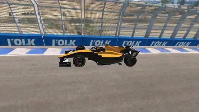 F2 first lap crash | BeamNG.drive смотреть онлайн