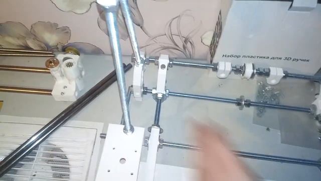 3D Принтер своими руками, переделка Prusa I2 в Prusa I3 (RepRap Samuel)  из шпилек