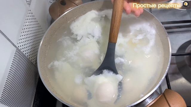КИТАЙСКИЙ ТРЮК | Яйца ПАШОТ | Здоровая и дешевая еда | Простые рецепты ? смотреть онлайн