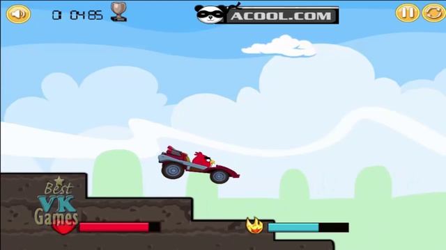 Angry Birds Go! Cross Country Skill Game Walkthrough Levels 1-7 смотреть онлайн