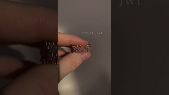 Кольцо из бисера #бисер #ручнаяработаназаказ #избисера #кольцо #украшения #жиза смотреть онлайн