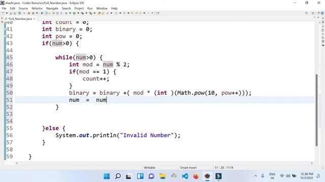Evil Number in Java | Evil Number or Odious Numbers in Java смотреть онлайн