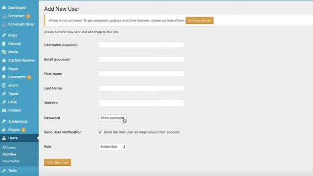 How to Add a New User on WordPress смотреть онлайн