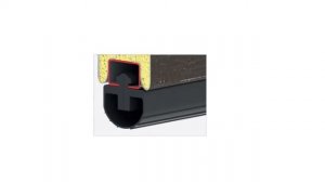 Нижний уплотнитель секционных ворот ДорХан