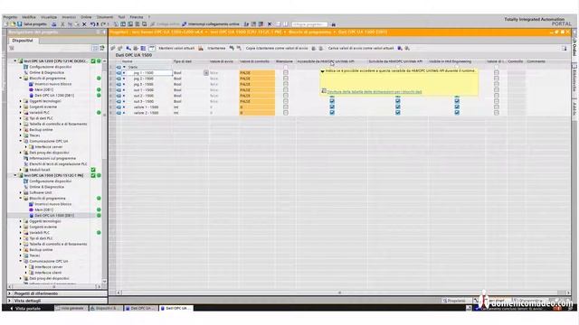 TUTORIAL - Comunicazione OPC UA con PLC Siemens S7 1200 e S7 1500 come server e UaExpert come clien смотреть онлайн