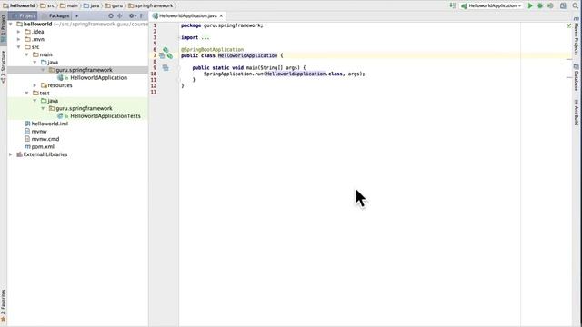 Hello World Spring Boot смотреть онлайн