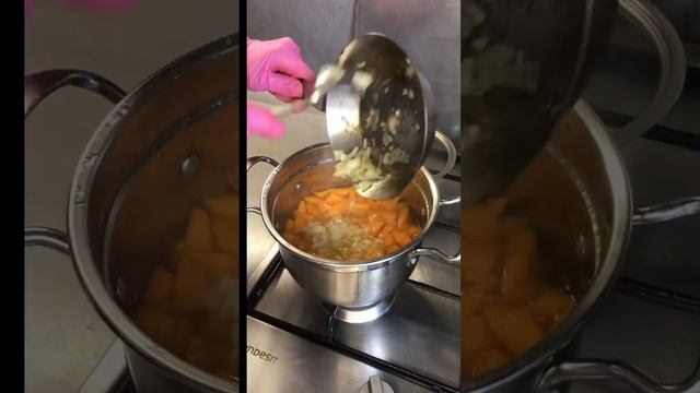 Суп-пюре из тыквы смотреть онлайн