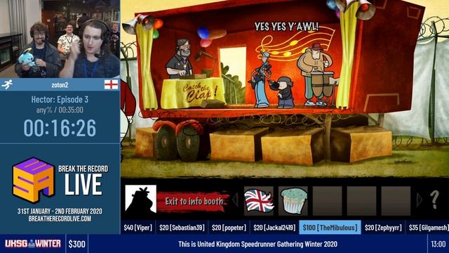 Hector: Badge of Carnage - Episode 3: Beyond Reasonable Doom (Any%) by zoton2 - #UKSGWinter20 смотреть онлайн