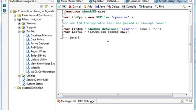 HP ServiceCenter / Service Manager Basic JavaScript Part 1 - by brettBoy смотреть онлайн