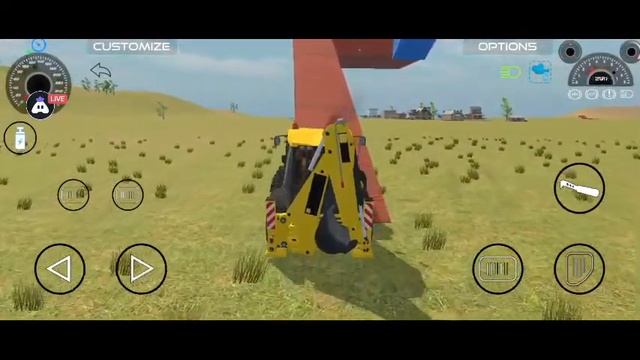 ✅JCB 3DX Backhoe Loader With Passenger New Mod Bus Simulator Indonesia Android Gameplay смотреть онлайн