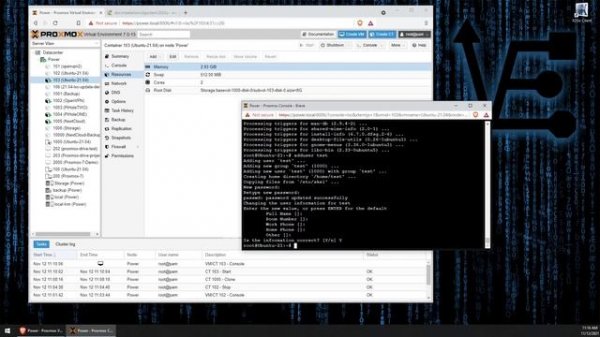 GUI or Desktop in a Linux Container or LXC using X2Go and Proxmox 7