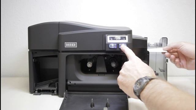 How to clean a HID Fargo 4250e ID card printer смотреть онлайн