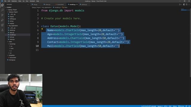 Admin Panel | MVT | SQLite (CRUD) - Create Data in Django | Part -1 | Tamil. смотреть онлайн