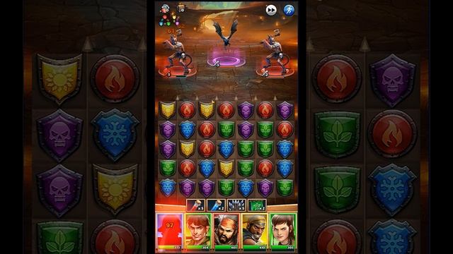 Empires and Puzzles начало (игры андроид) смотреть онлайн