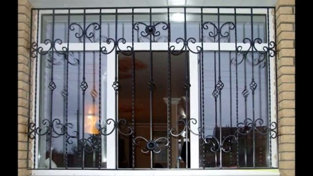 Разные варианты кованные решетки на окнах смотреть онлайн