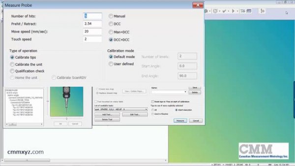 PC-DMIS Star Probe Calibration | CMM Tech Tips - CMMXYZ