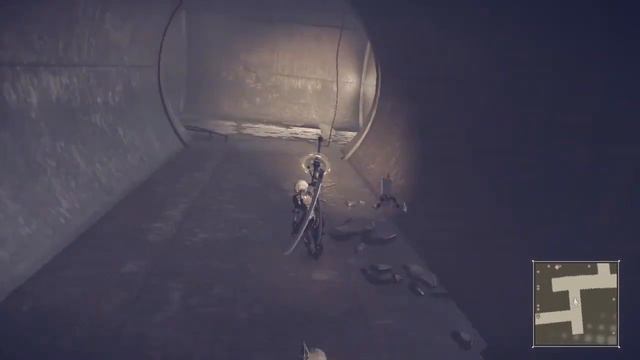 NieR:Automata Route A(2B): Chapter 6- Side Quests 2/Pod in the Flooded City смотреть онлайн