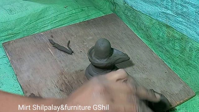 How to make shiv linga at home || Shiva Linga making @mirtshilpalayfurnitureGShil #shiva #shivling смотреть онлайн