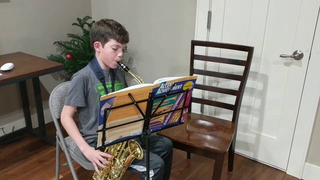 Accent on Alto Sax Blue Belt Task 6 смотреть онлайн