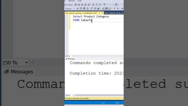 SQL Tips | How to deal with Column Names with Spaces #sqltips смотреть онлайн