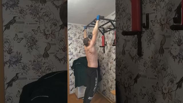 Челлендж Дениса Семенихина 40 подтягивания +40 отжиманий на брусьях за 10 мин. смотреть онлайн