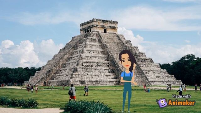 Chichen Itza in Mexico for kids | Seven wonders for kids| history & facts смотреть онлайн