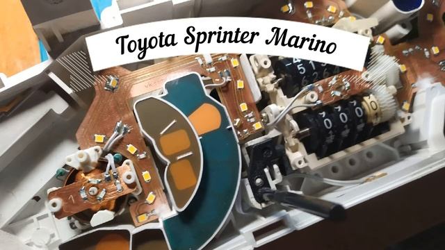 LED подсветка приборной панели Toyota Sorinter Marino смотреть онлайн