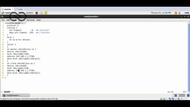 [LAB 11 - PART 2/3] - Cấu hình DRBD - HEARTBEAT (MYSQL CLUSTER) (CentOS 6.8) смотреть онлайн