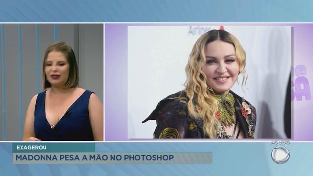 Madonna é acusada de exagerar do photoshop смотреть онлайн
