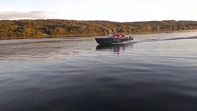С друзьями по Волге. Казанка 2м+Прогресс 2м смотреть онлайн