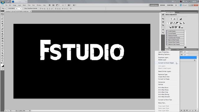 Tutorial#1:How to create a two-color font (adobe photoshop cs5) смотреть онлайн