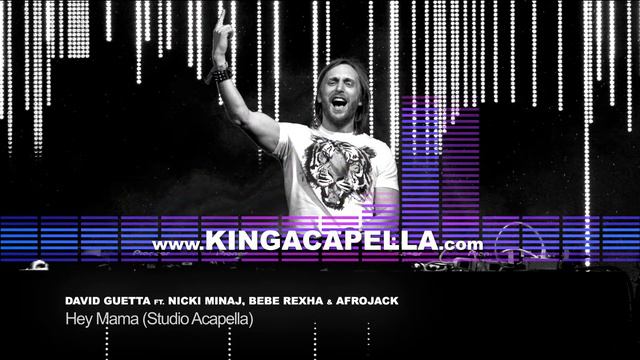 David Guetta ft. Nicki Minaj, Bebe Rexha & Afrojack - Hey Mama (Studio Acapella) смотреть онлайн