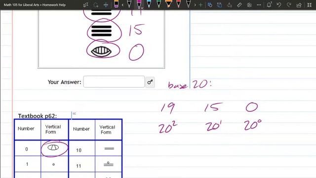 105 HW 2.25 - Convert Mayan Number Base 20 to Base 10 смотреть онлайн