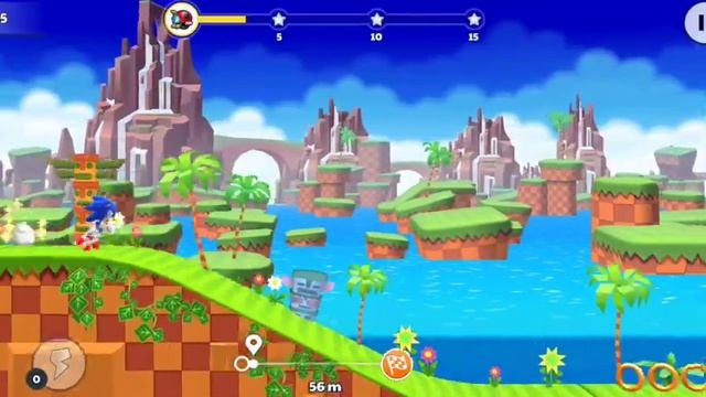 Jogo celular vídeo game Sonic Runners Adventure смотреть онлайн
