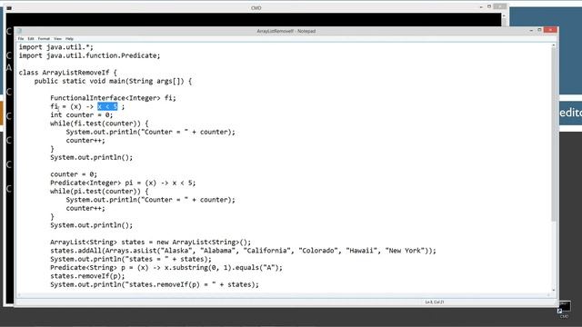 Learn Java Programming - ArrayList removeIf Method Tutorial смотреть онлайн
