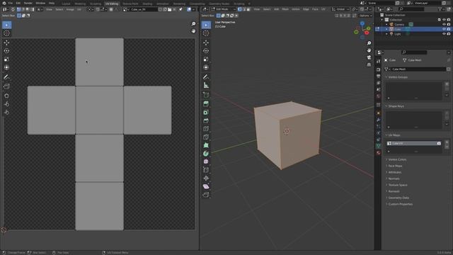 Explaining UV Maps for Procreate in Blender смотреть онлайн