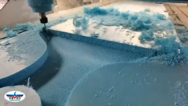 EVA foam cnc router machine for milling and cutting смотреть онлайн