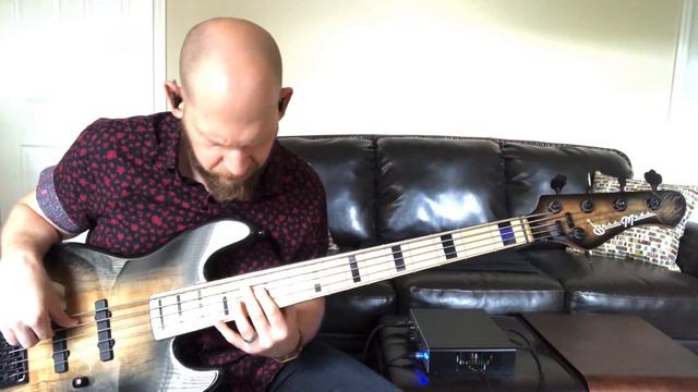 Chon Bass Play Through - Bass Mods K534, Bartolini Deep Tone Pickups, GHS Super Steels смотреть онлайн