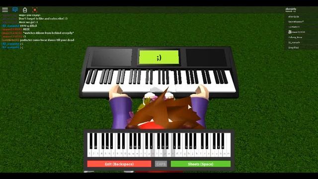Undertale - Ruins. Roblox Piano смотреть онлайн