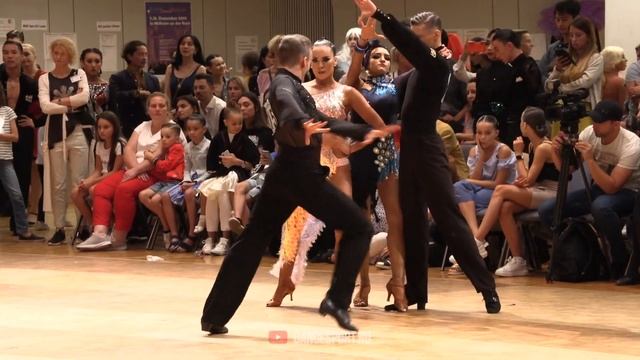 Daniil Pisankin - Kristina Pichshugina KAZ | Pasodoble | WDSF Open Under 21 Latin | GOC 2019 смотреть онлайн