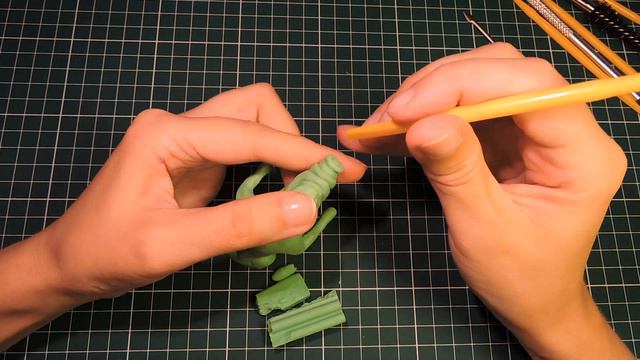 Process of sculpting Princess from World of Warcraft of polymer clay смотреть онлайн
