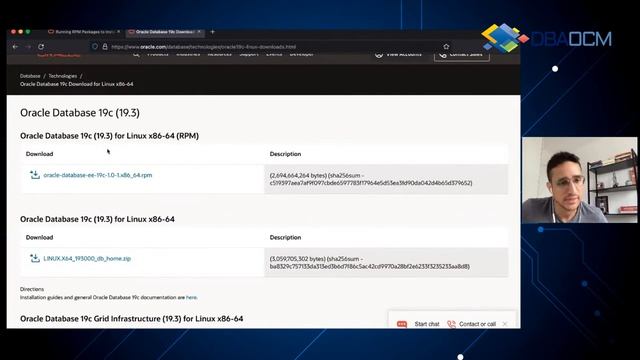 Como instalar o Oracle Database via RPM | Podcast DBAOCM смотреть онлайн