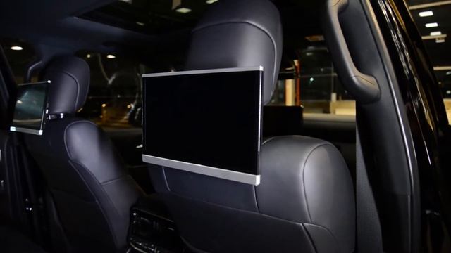 Toyota Land Cruiser 300 мониторы для задних пассажиров на Android смотреть онлайн