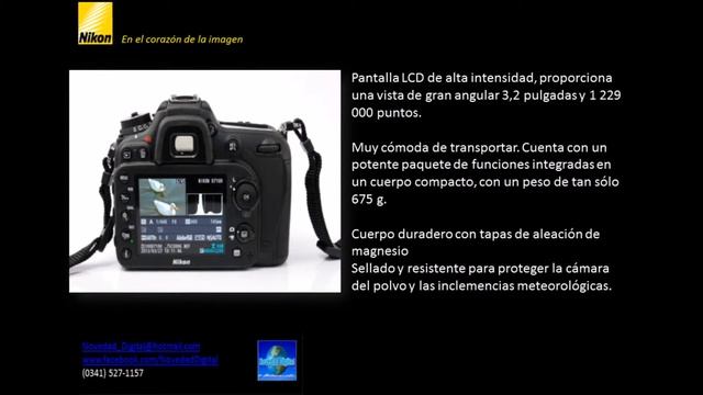 NIKON D7100 KIT 18-105MM EN ROSARIO смотреть онлайн