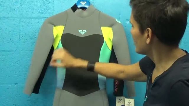 Roxy Syncro Wetsuit 43mm Review ARJW103039 | PleasureSports.com смотреть онлайн