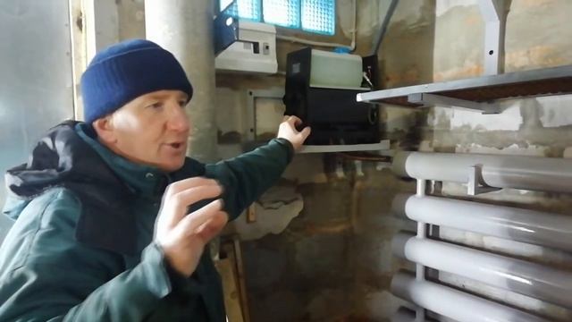 Установили сухой фен в гараж Автономка для отопления гаража смотреть онлайн