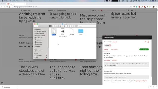 How To Download and Install Google Fonts - Mac and PC смотреть онлайн