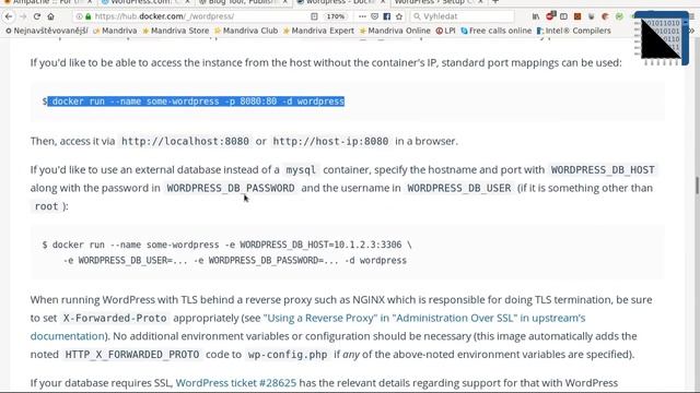 instalace #wordpress za 10 sekund #docker смотреть онлайн
