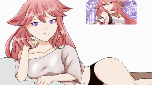 ■IbisPaint■ Drawing Yae Miko #genshinimpact #yaemiko смотреть онлайн