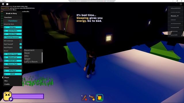 BREAK IN (STORY) SCRIPT HACK - KILL ALL, KILL CRIMINALS, GET ALL ITEMS ETC!! - WORKING ROBLOX 2021 смотреть онлайн